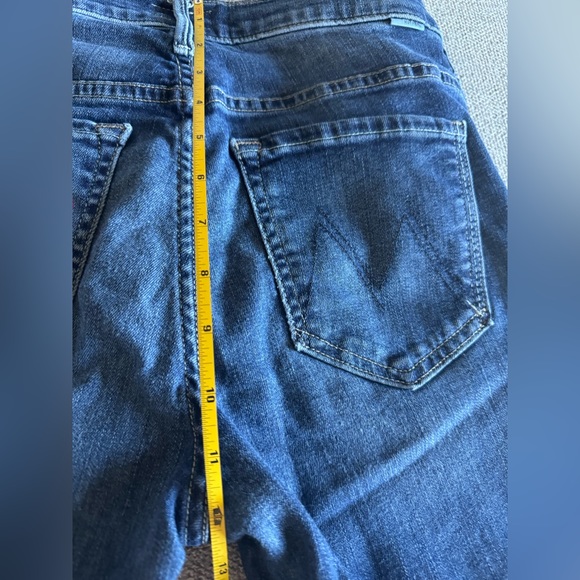 Mother Denim Insider Crop Step Fray Inseam 25" Size 26 - Picture 9 of 9